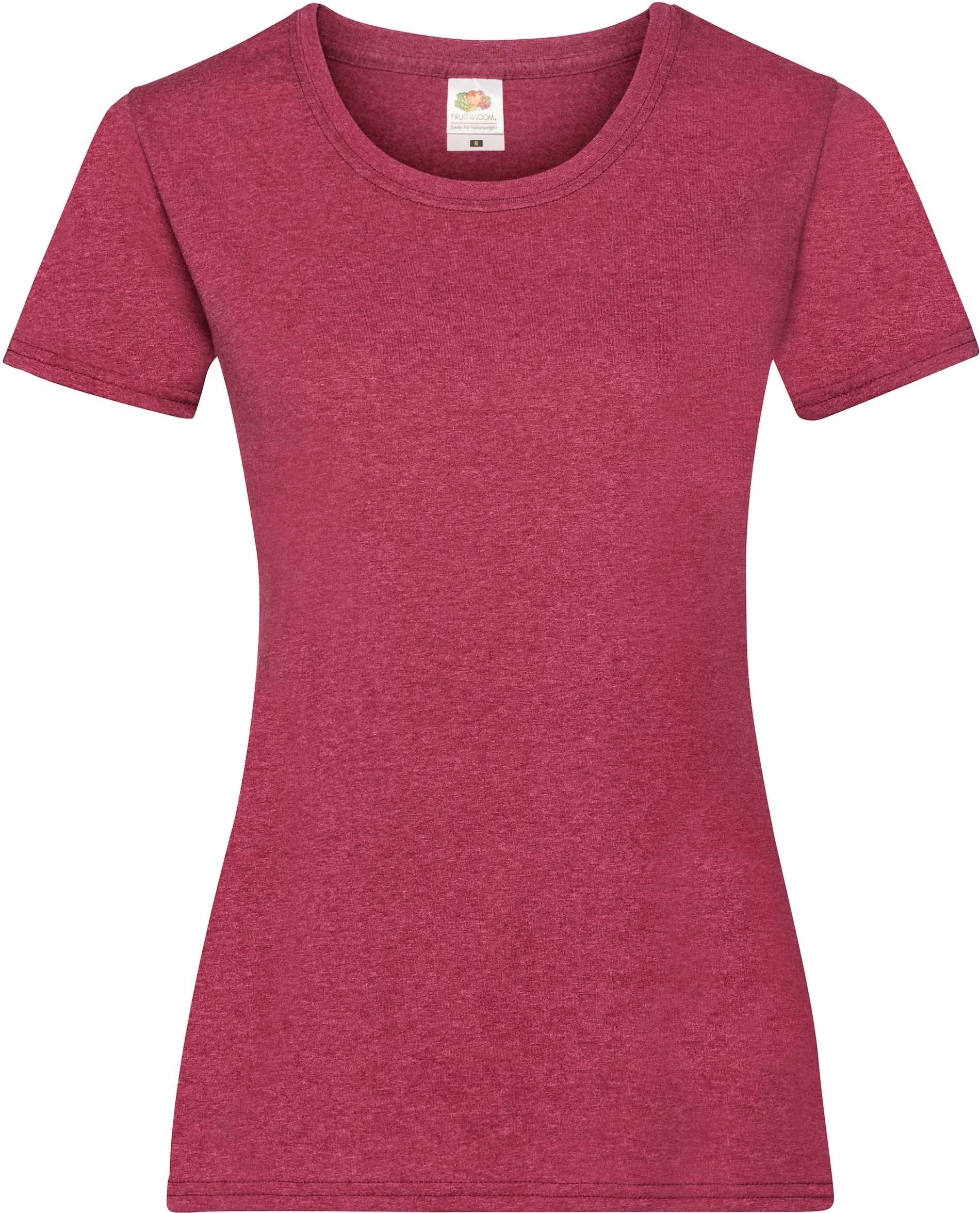 T-SHIRT FEMME VALUEWEIGHT (61-372-0) Rouge Vintage Heather Red, à personnaliser avec le logo de votre club. T-SHIRT FEMME VALUEWEIGHT (61-372-0) Rouge Vintage Heather Red