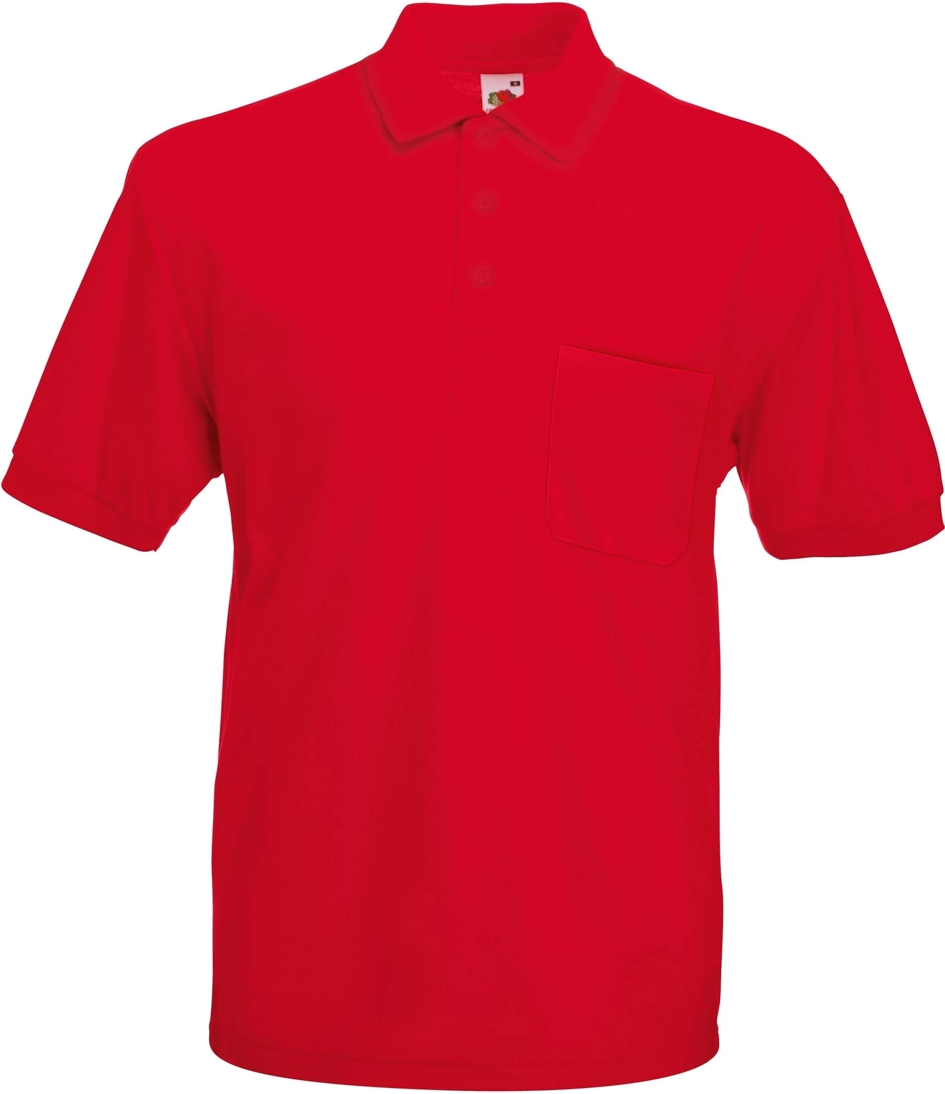Polo 65/35 avec poche Red, à personnaliser avec le logo de votre club. Polo 65/35 avec poche Red
