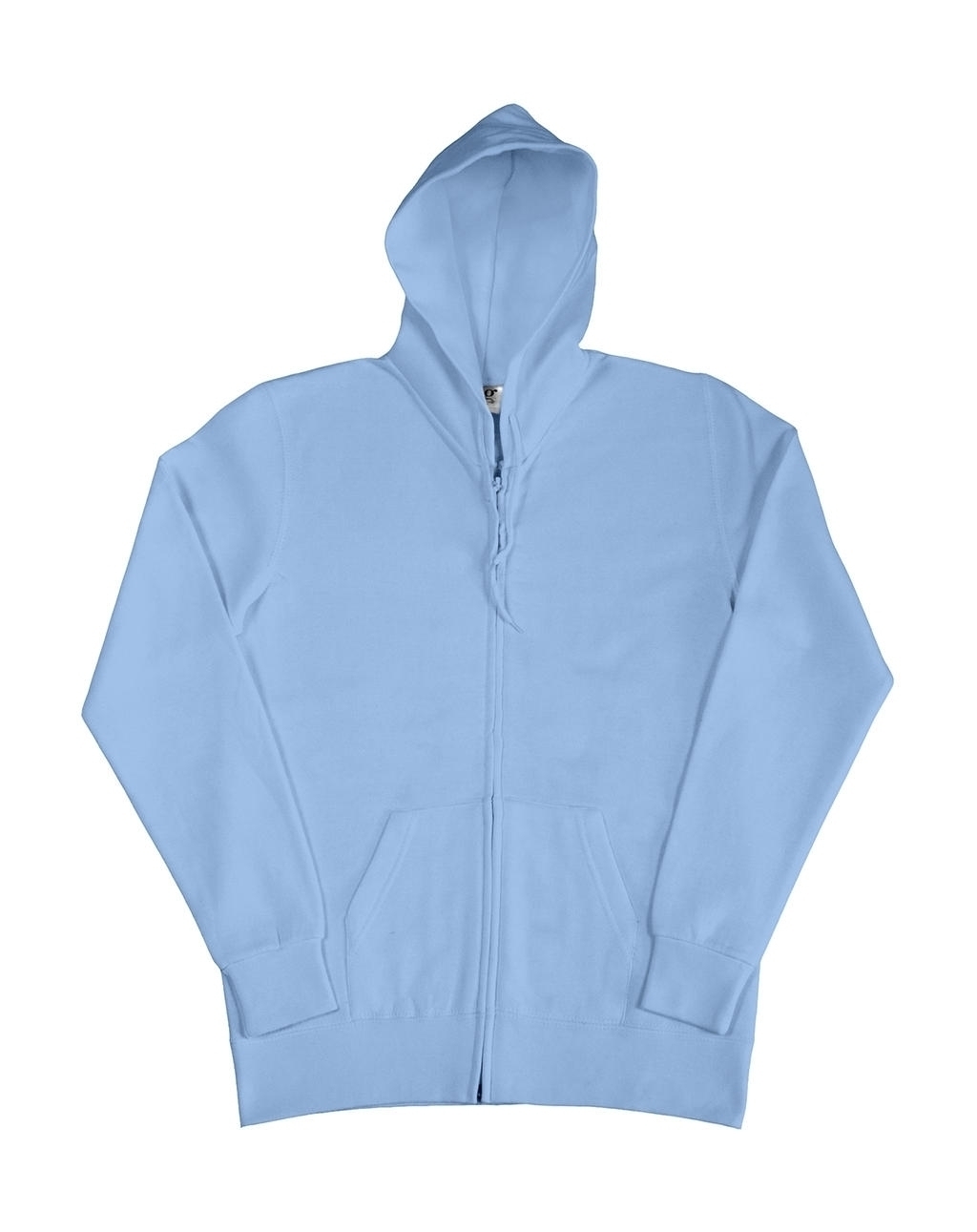 Zip Hood Ladies Sky Bleu, à personnaliser avec le logo de votre club. Zip Hood Ladies Sky Bleu