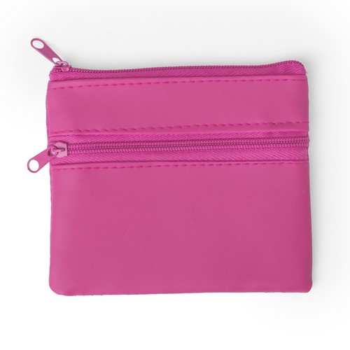 Porte monnaie Ralf Fushia Rose, à personnaliser avec le logo de votre club. Porte monnaie Ralf Fushia Rose