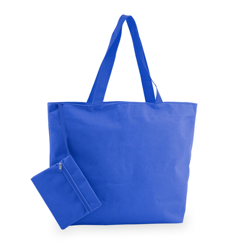 Sac Plage Simili-Cuirrse Bleu Bleu, à personnaliser avec le logo de votre club. Sac Plage Simili-Cuirrse Bleu Bleu