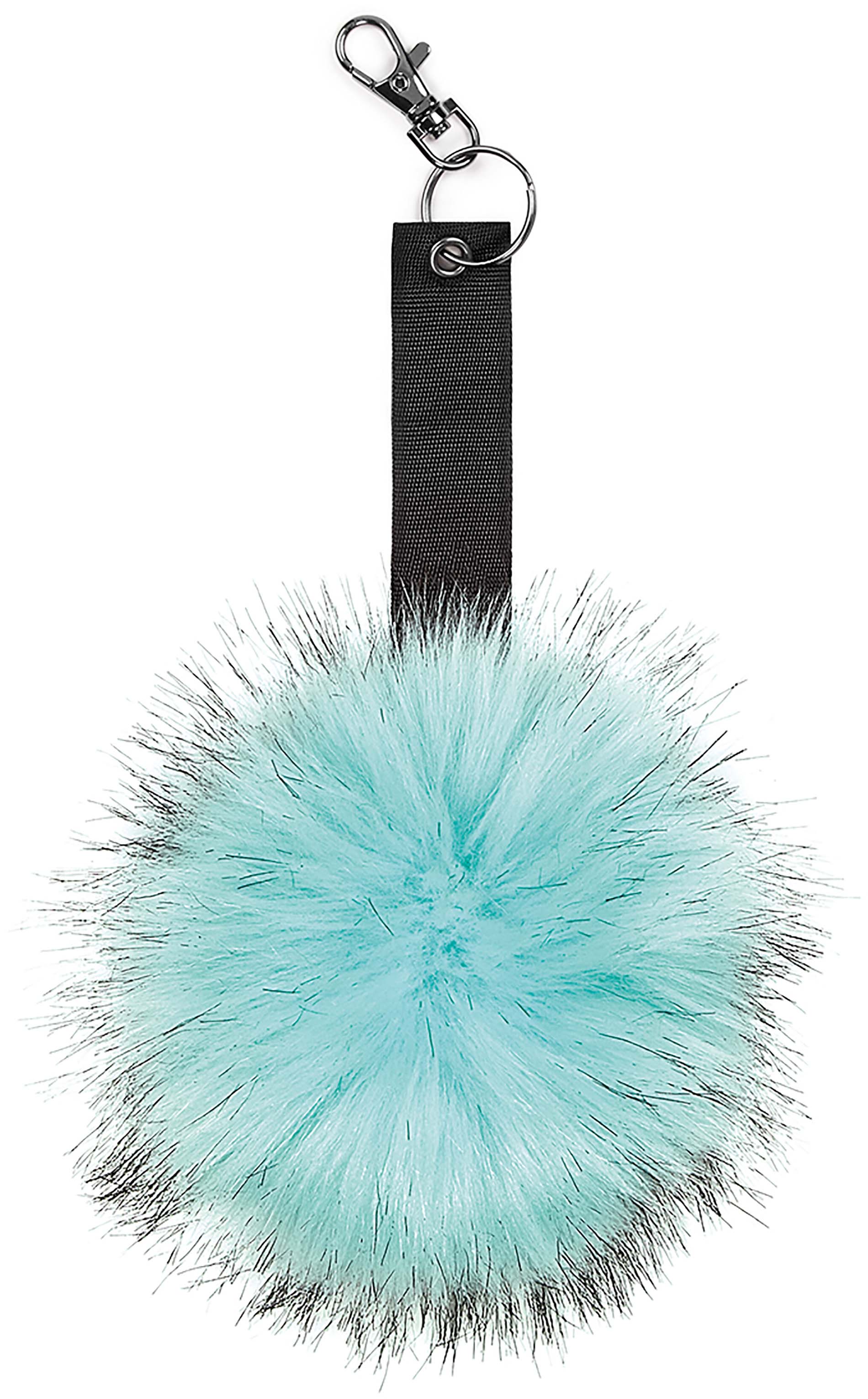 Porte-clés pompon Tiffany , à personnaliser avec le logo de votre club. Porte-clés pompon Tiffany