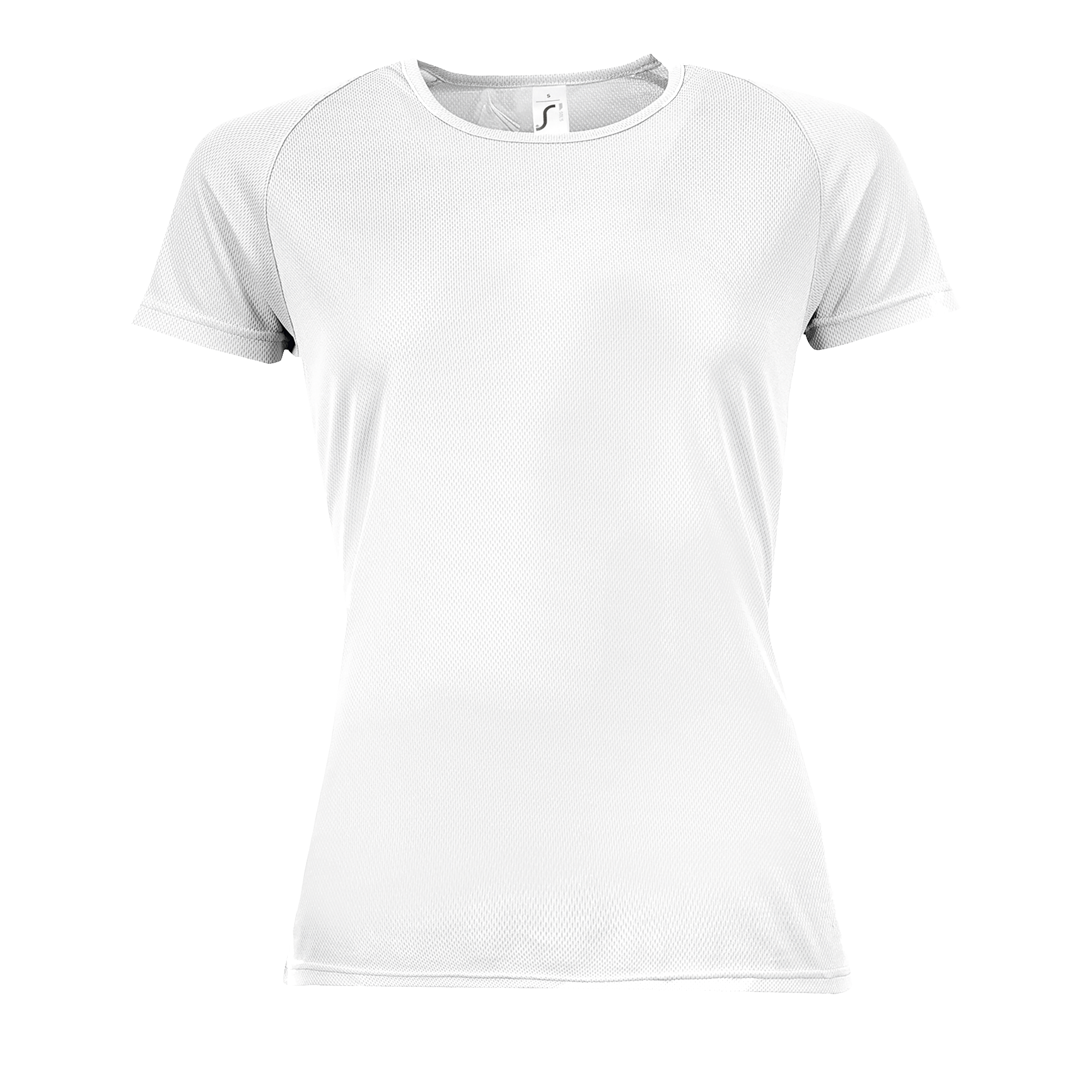 TEE-SHIRT FEMME MANCHES RAGLAN SPORTY WOMEN Blanc Blanc