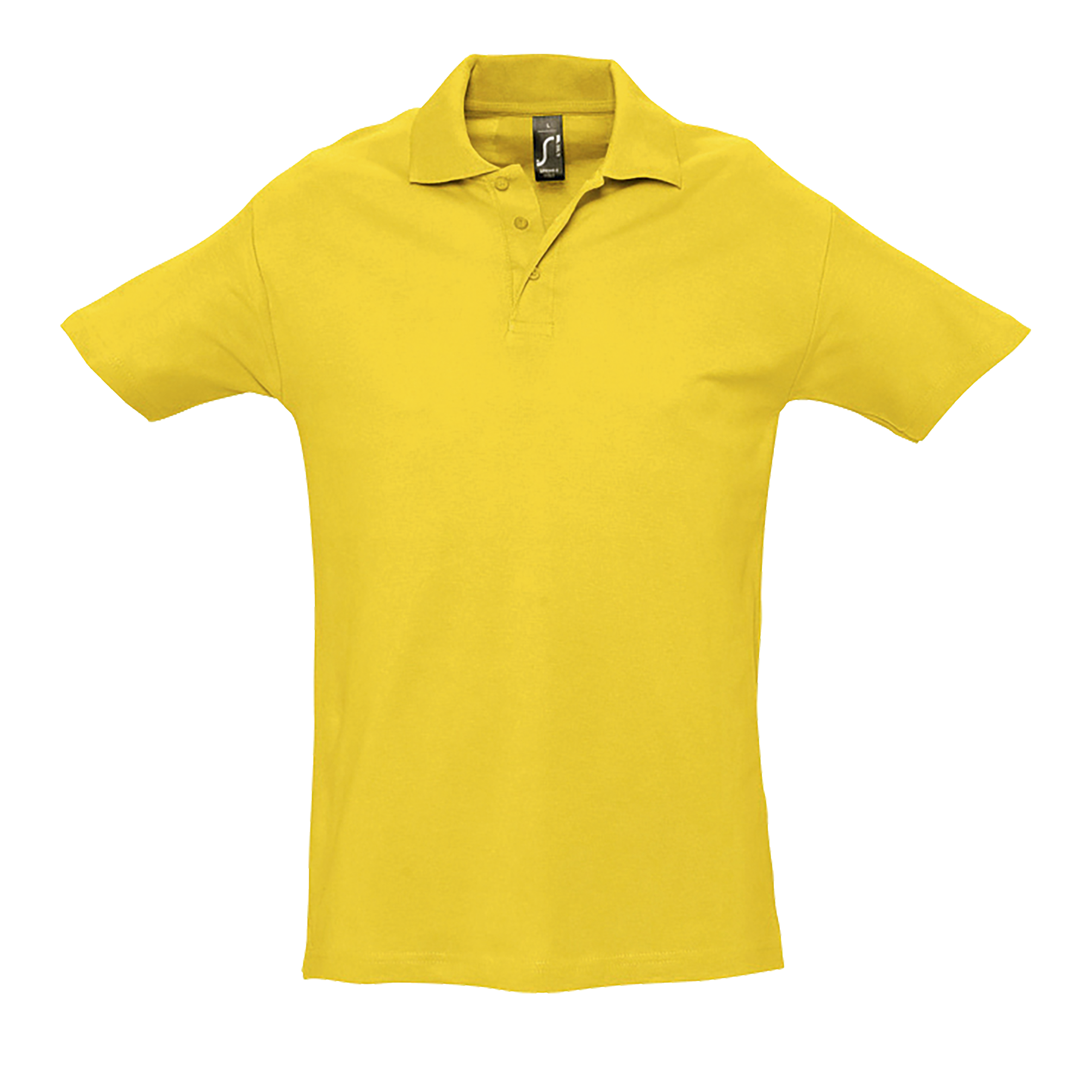 POLO HOMME SPRING II Jaune Jaune          , à personnaliser avec le logo de votre club. POLO HOMME SPRING II Jaune Jaune