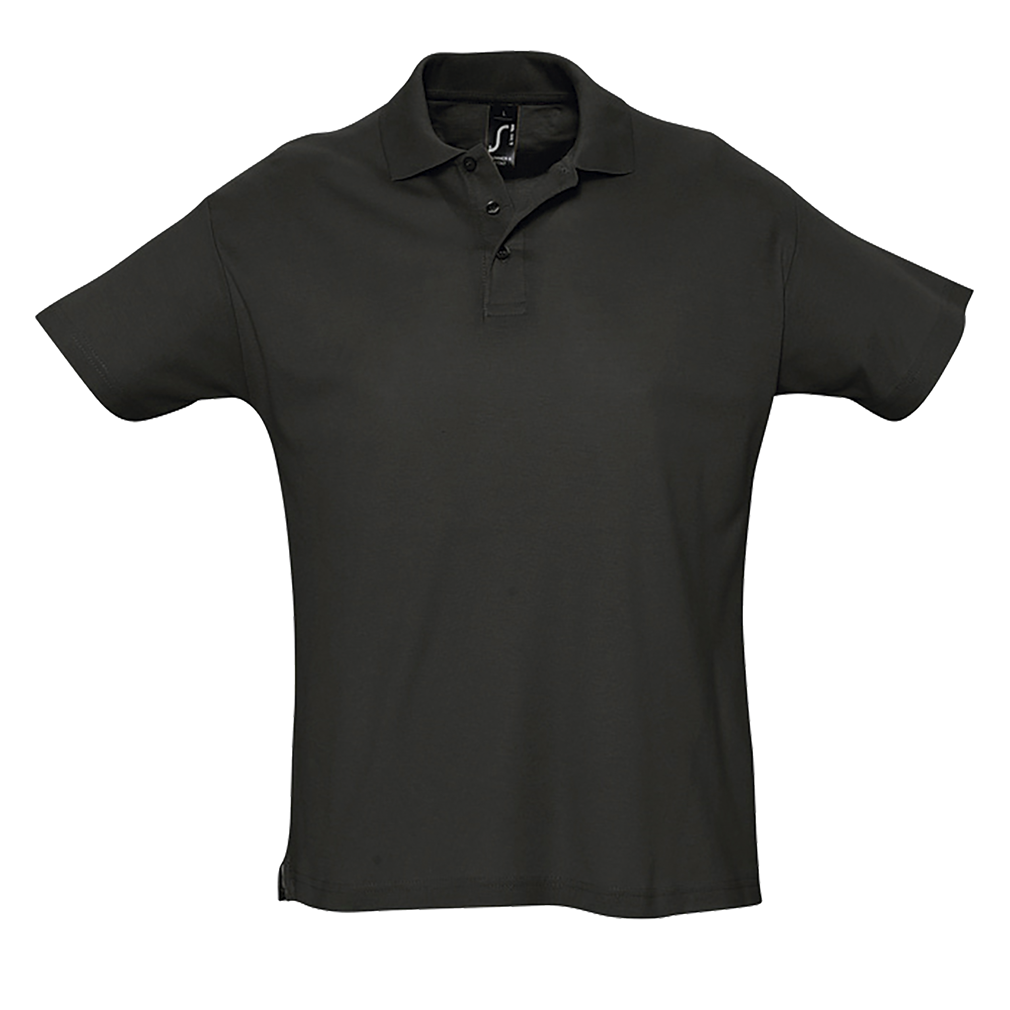 POLO HOMME SUMMER II Noir Noir           , à personnaliser avec le logo de votre club. POLO HOMME SUMMER II Noir Noir