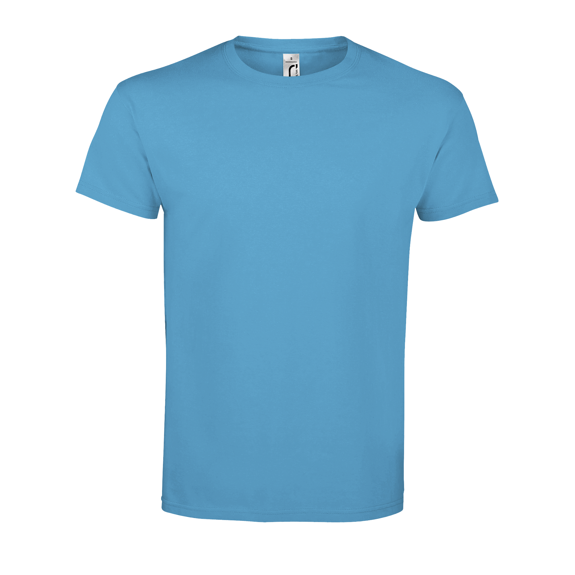 TEE-SHIRT HOMME COL ROND IMPERIAL AQUA Bleu, à personnaliser avec le logo de votre club. TEE-SHIRT HOMME COL ROND IMPERIAL AQUA Bleu