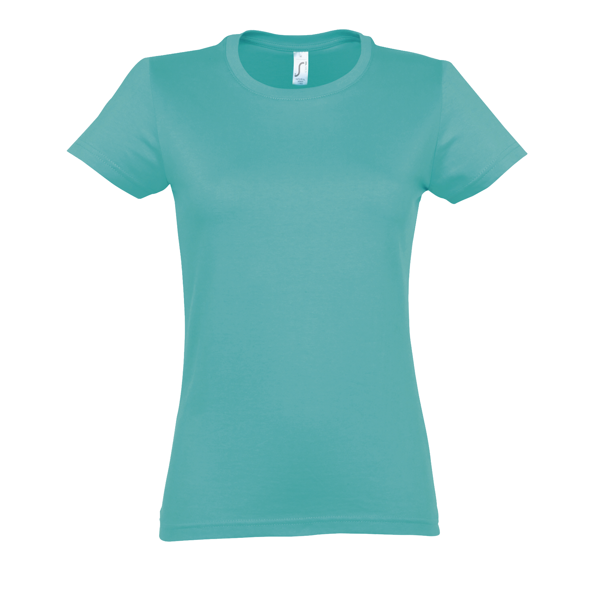TEE-SHIRT FEMME COL ROND IMPERIAL WOMEN Bleu cara Bleu           