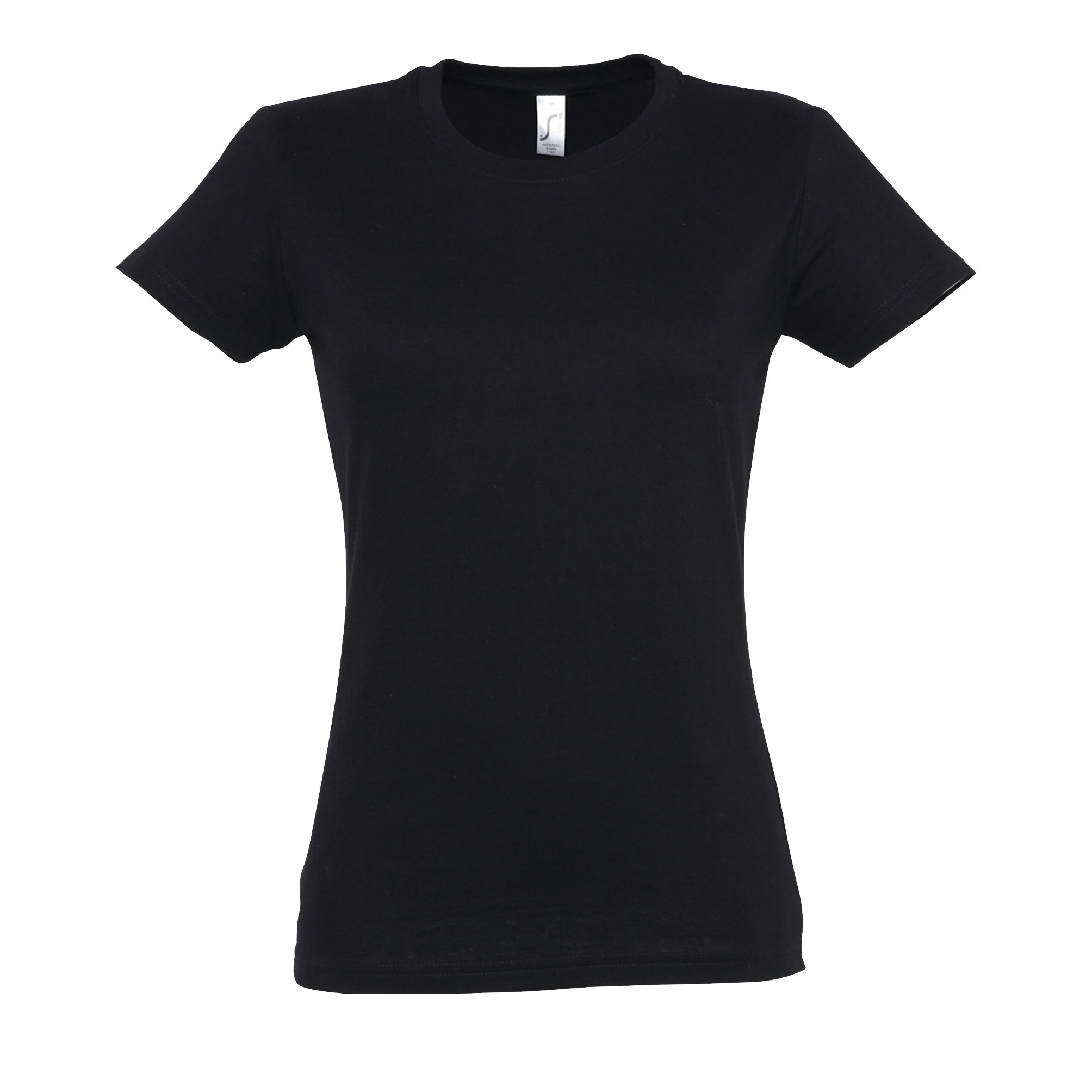 TEE-SHIRT FEMME COL ROND IMPERIAL WOMEN Noir profond Noir           