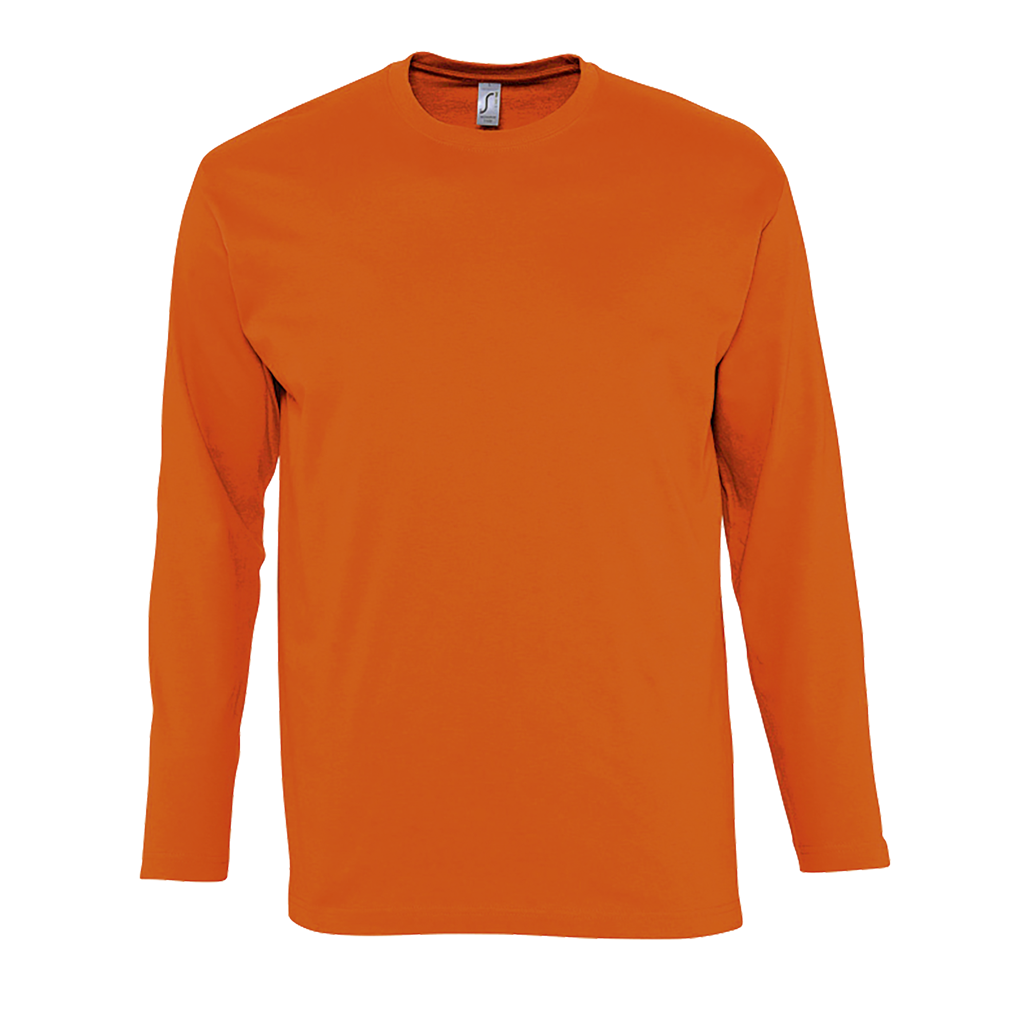 TEE-SHIRT HOMME COL ROND MANCHES LONGUES MONARCH Orange Orange         , à personnaliser avec le logo de votre club. TEE-SHIRT HOMME COL ROND MANCHES LONGUES MONARCH Orange Orange