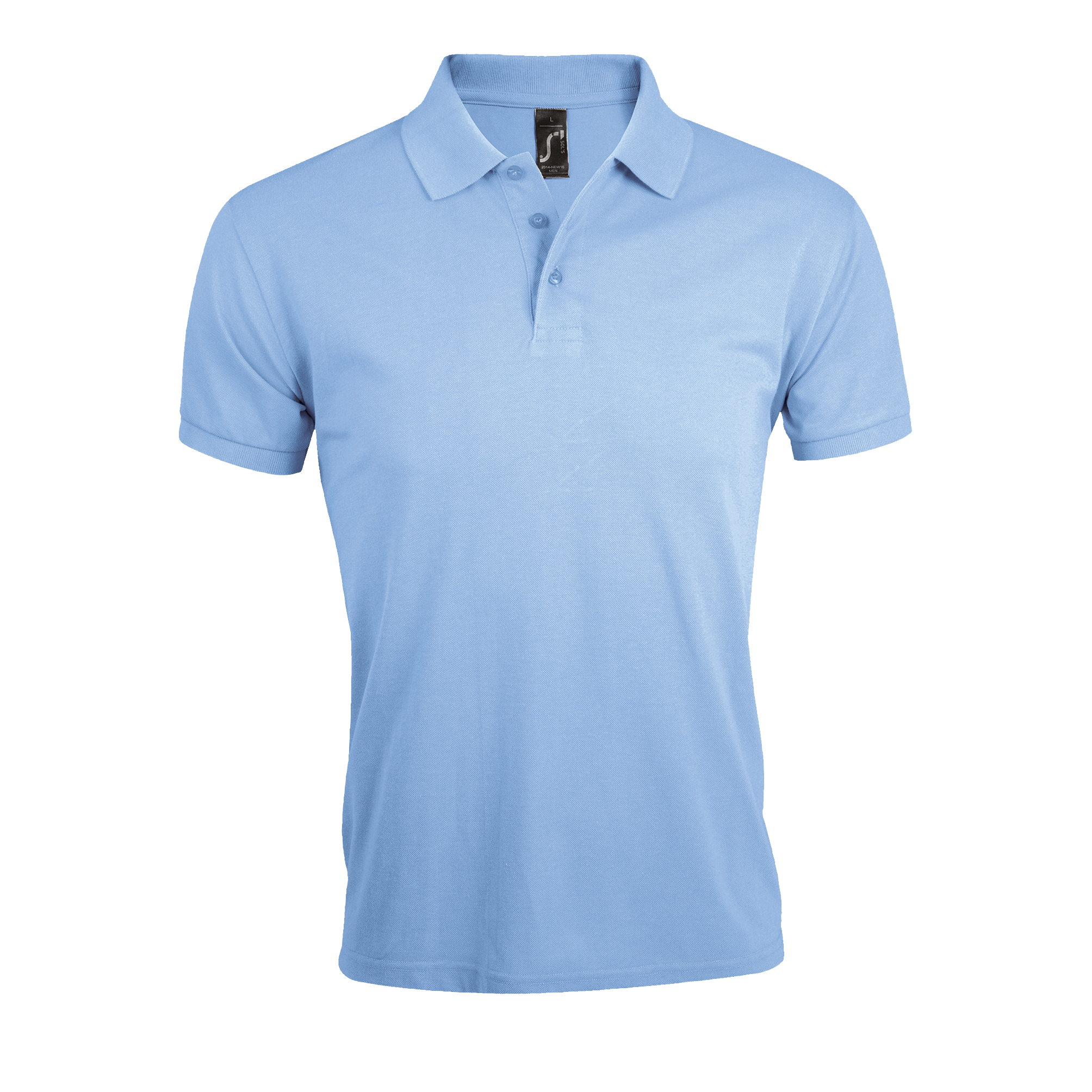 POLO HOMME POLYCOTON PRIME MEN Ciel Bleu , à personnaliser avec le logo de votre club. POLO HOMME POLYCOTON PRIME MEN Ciel Bleu