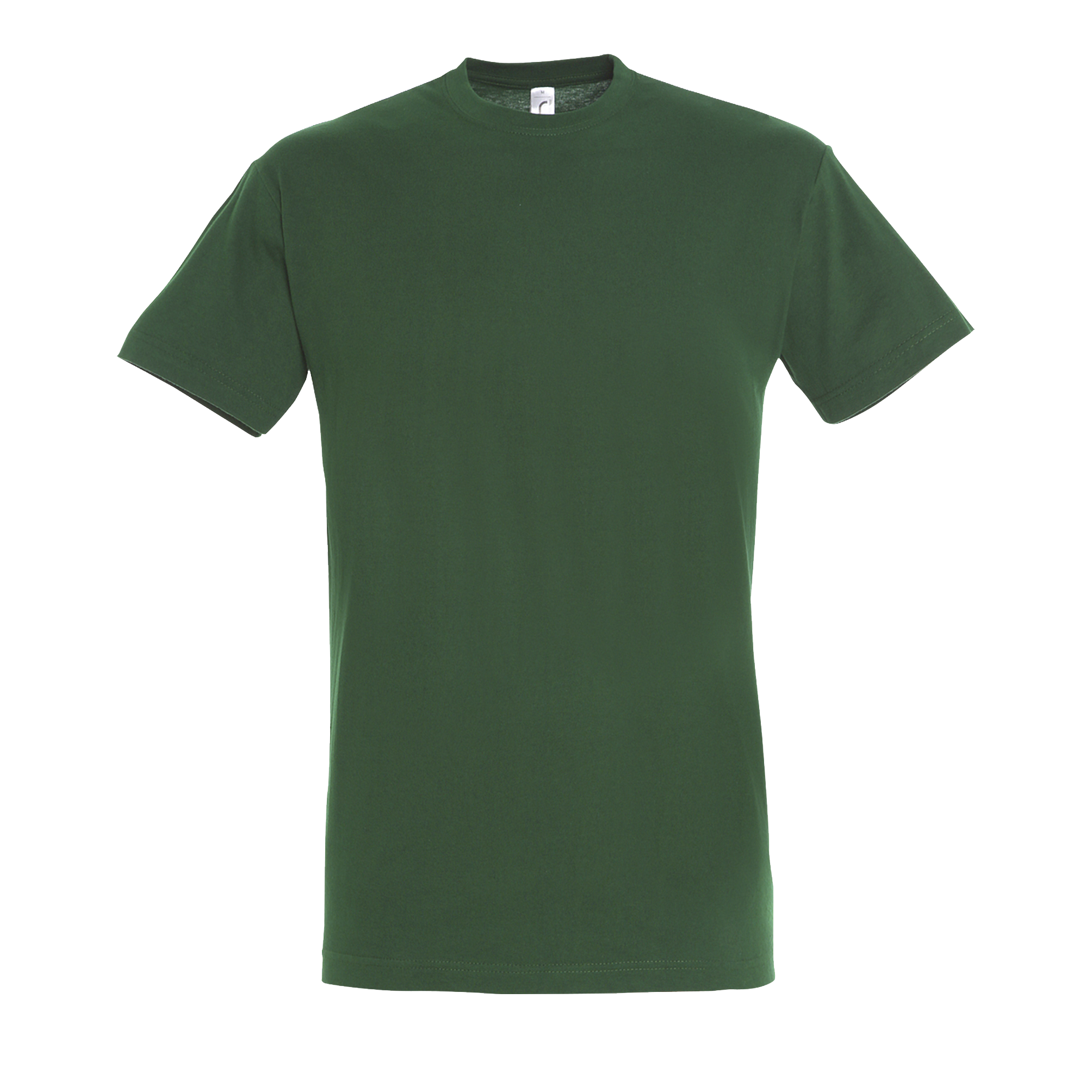 TEE-SHIRT UNISEXE COL ROND REGENT Vert bouteille Vert , à personnaliser avec le logo de votre club. TEE-SHIRT UNISEXE COL ROND REGENT Vert bouteille Vert