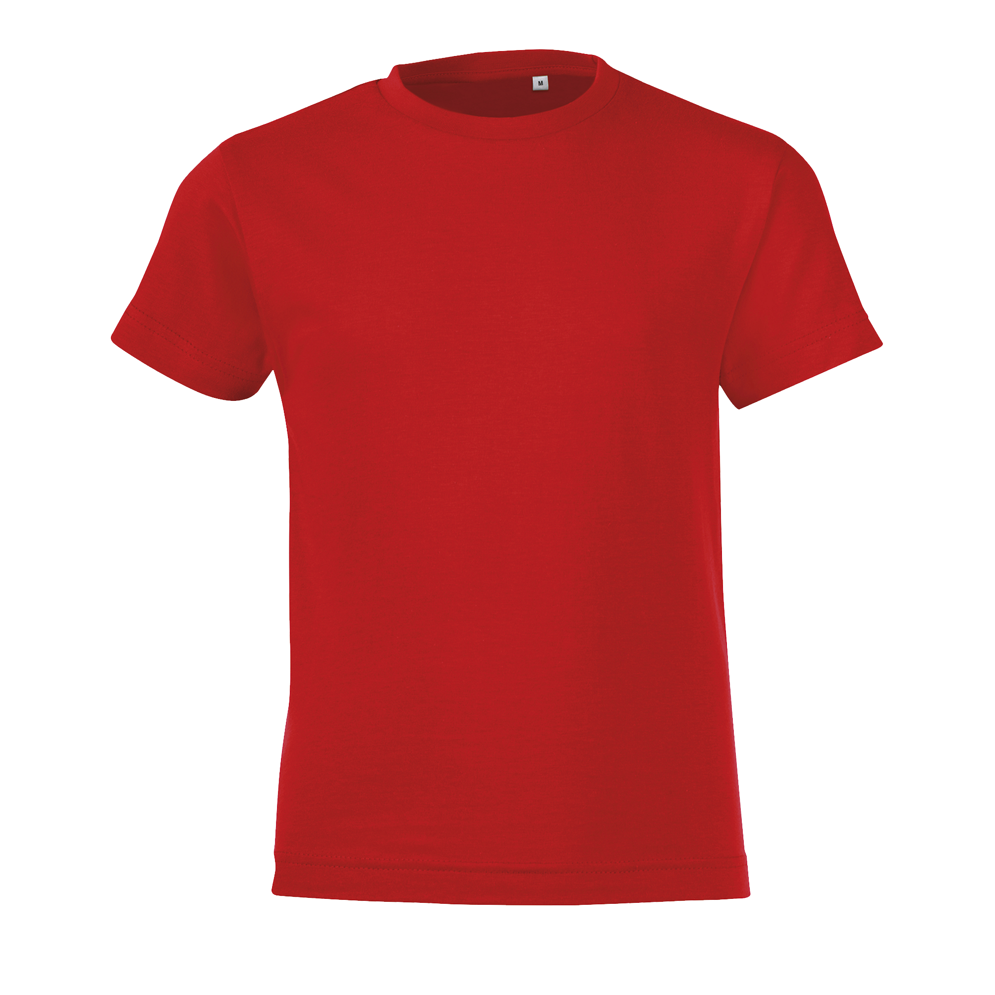 TEE-SHIRT ENFANT COL ROND REGENT FIT KIDS Rouge Rouge, à personnaliser avec le logo de votre club. TEE-SHIRT ENFANT COL ROND REGENT FIT KIDS Rouge Rouge