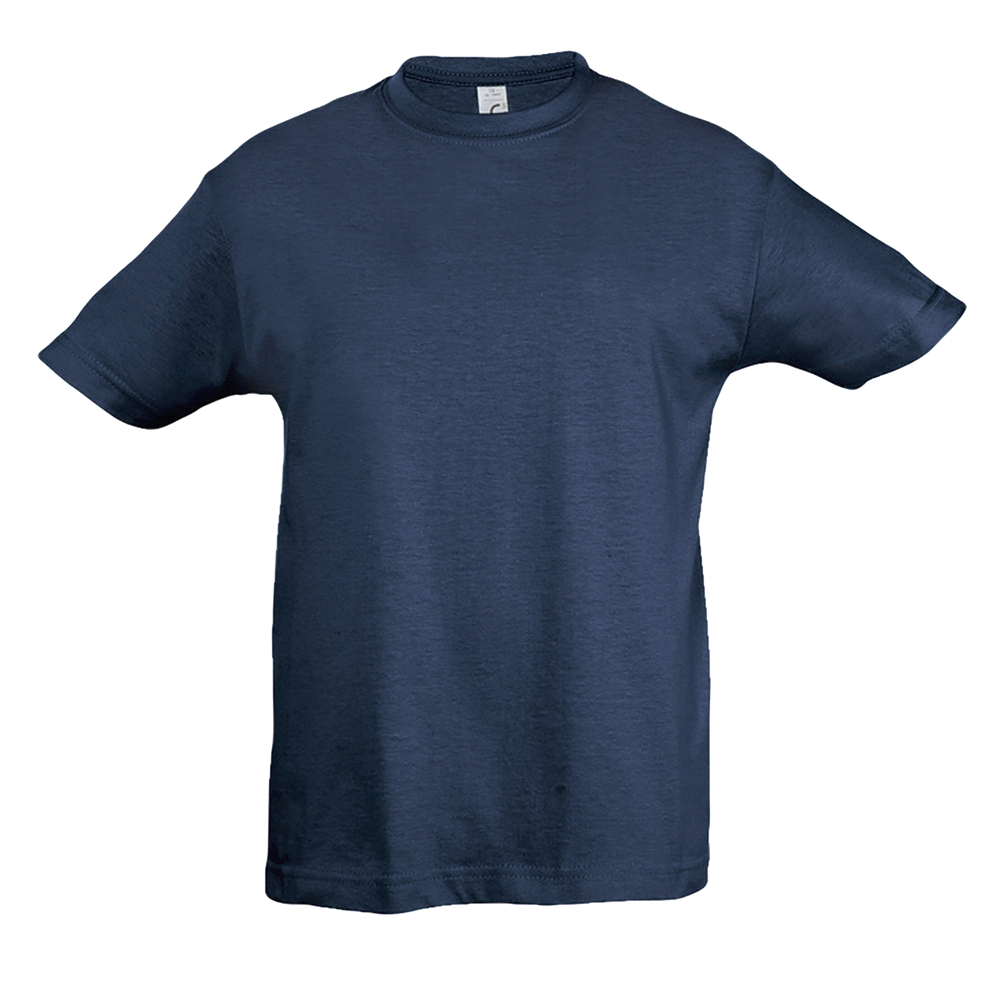 TEE-SHIRT ENFANT COL ROND REGENT KIDS Denim Bleu           