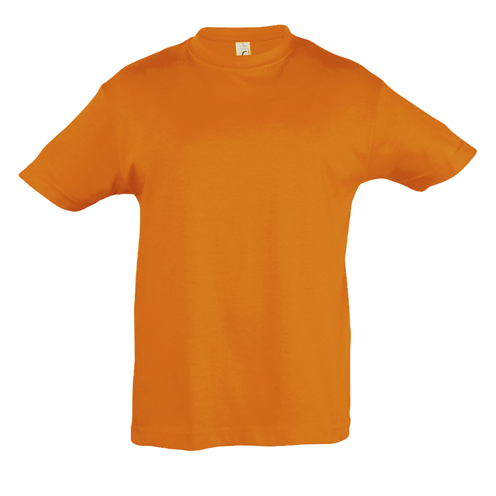 TEE-SHIRT ENFANT COL ROND REGENT KIDS Orange Orange         