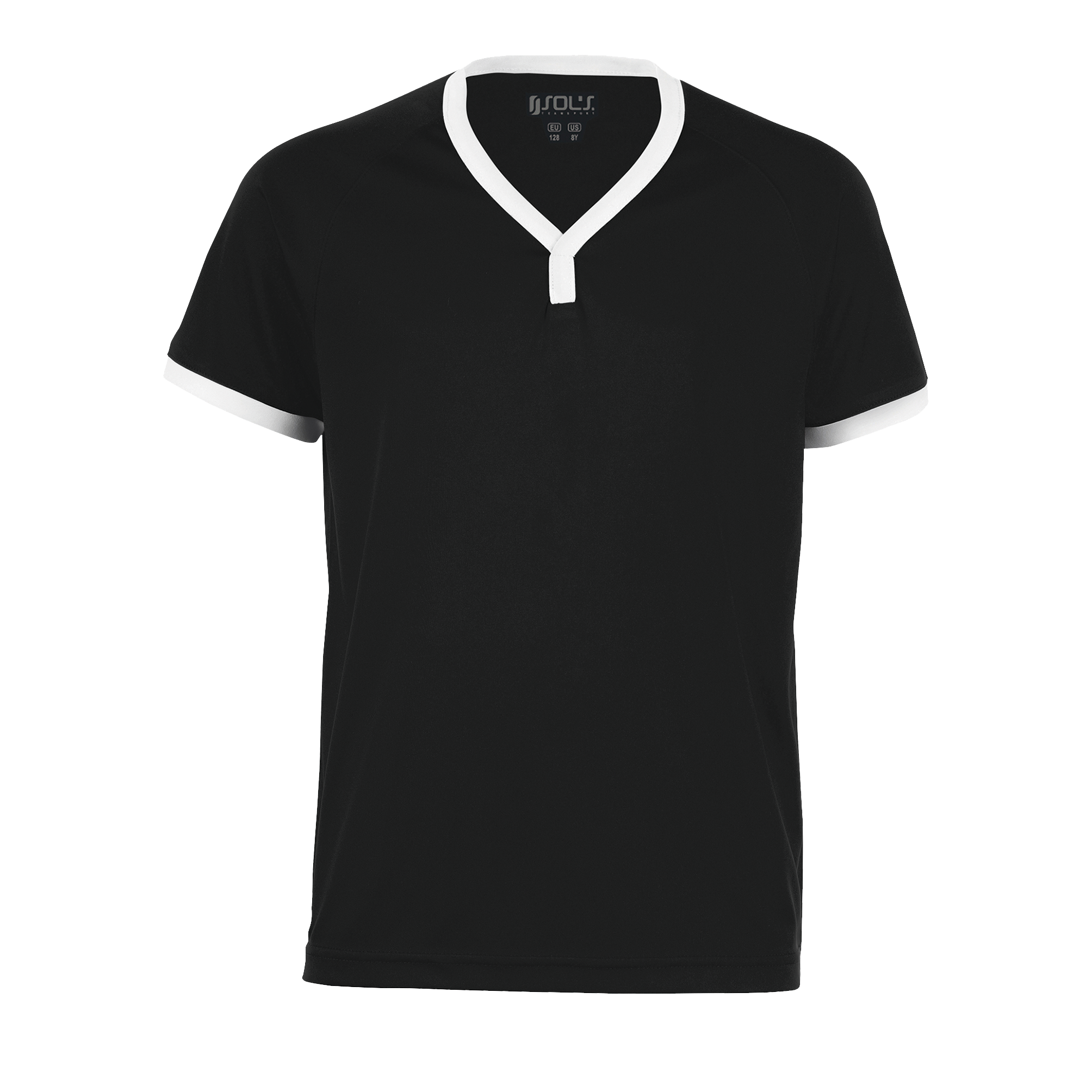 MAILLOT ENFANT MANCHES COURTES ATLETICO KIDS Noir / Blanc Noir , à personnaliser avec le logo de votre club. MAILLOT ENFANT MANCHES COURTES ATLETICO KIDS Noir / Blanc Noir