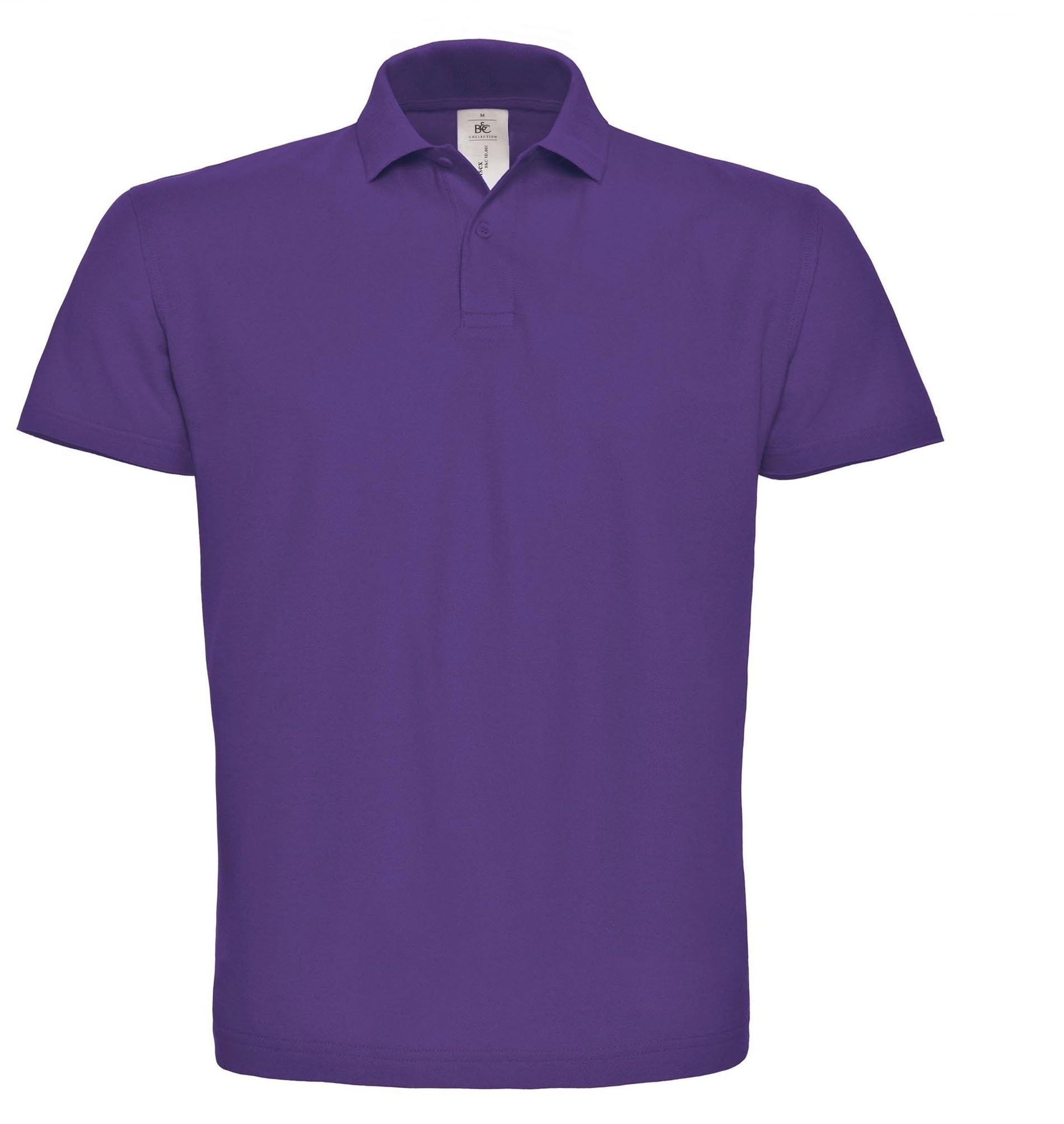 Polo piqué ID.001 Homme Purple Rose, à personnaliser avec le logo de votre club. Polo piqué ID.001 Homme Purple Rose