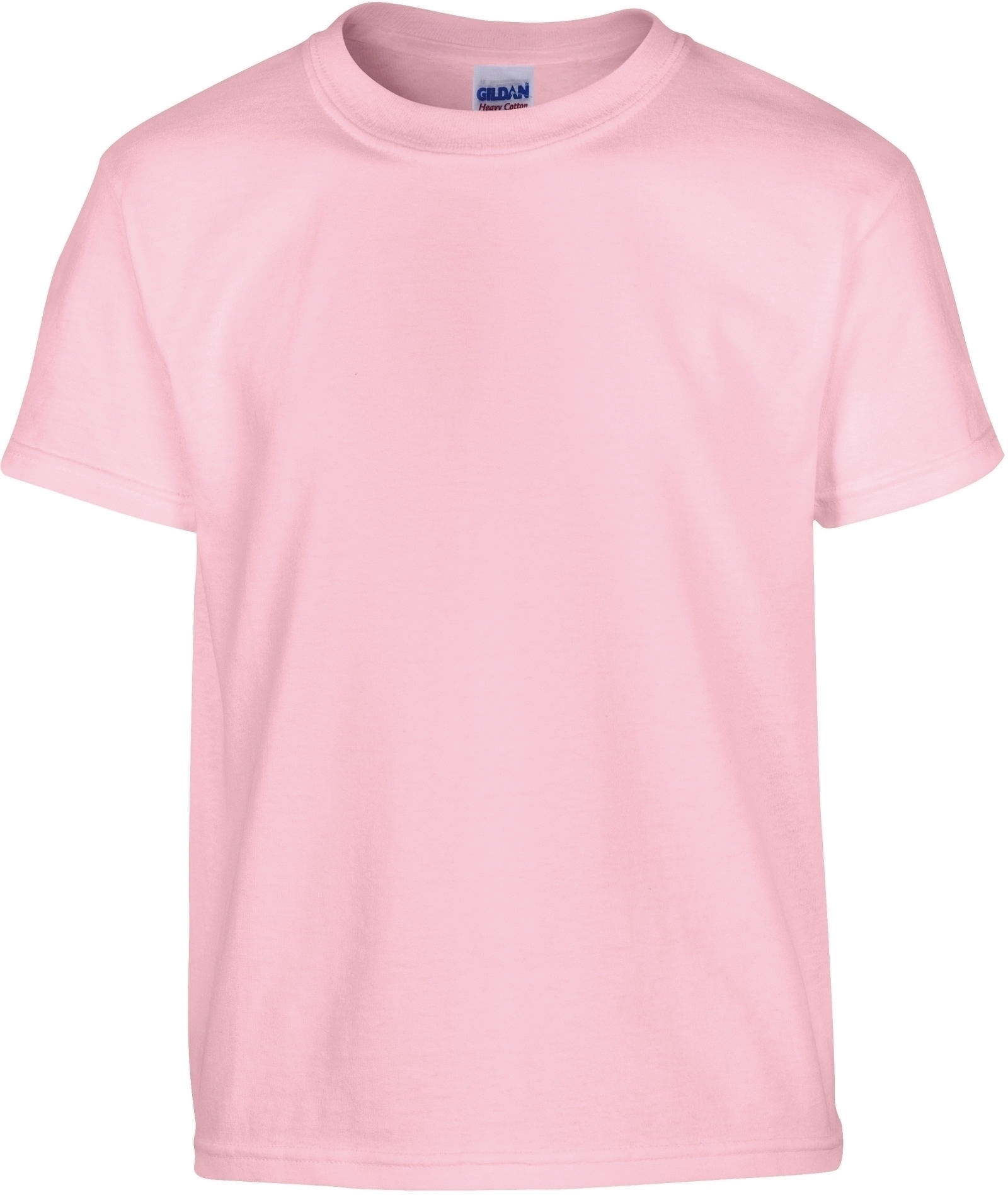 T-SHIRT ENFANT HEAVY Light Pink Rose, à personnaliser avec le logo de votre club. T-SHIRT ENFANT HEAVY Light Pink Rose