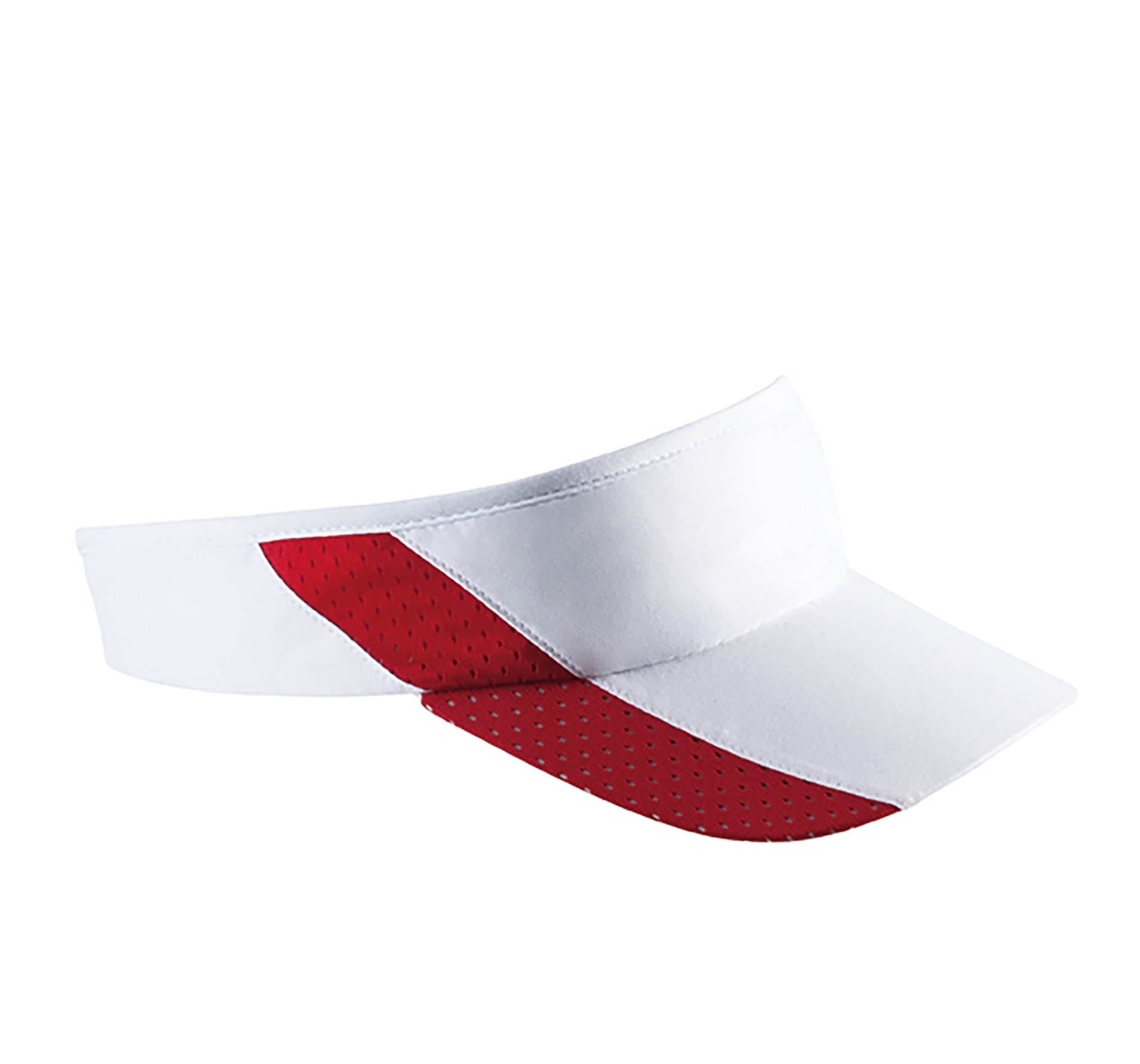 VISIÈRE DE SPORT White / Red Blanc, à personnaliser avec le logo de votre club. VISIÈRE DE SPORT White / Red Blanc