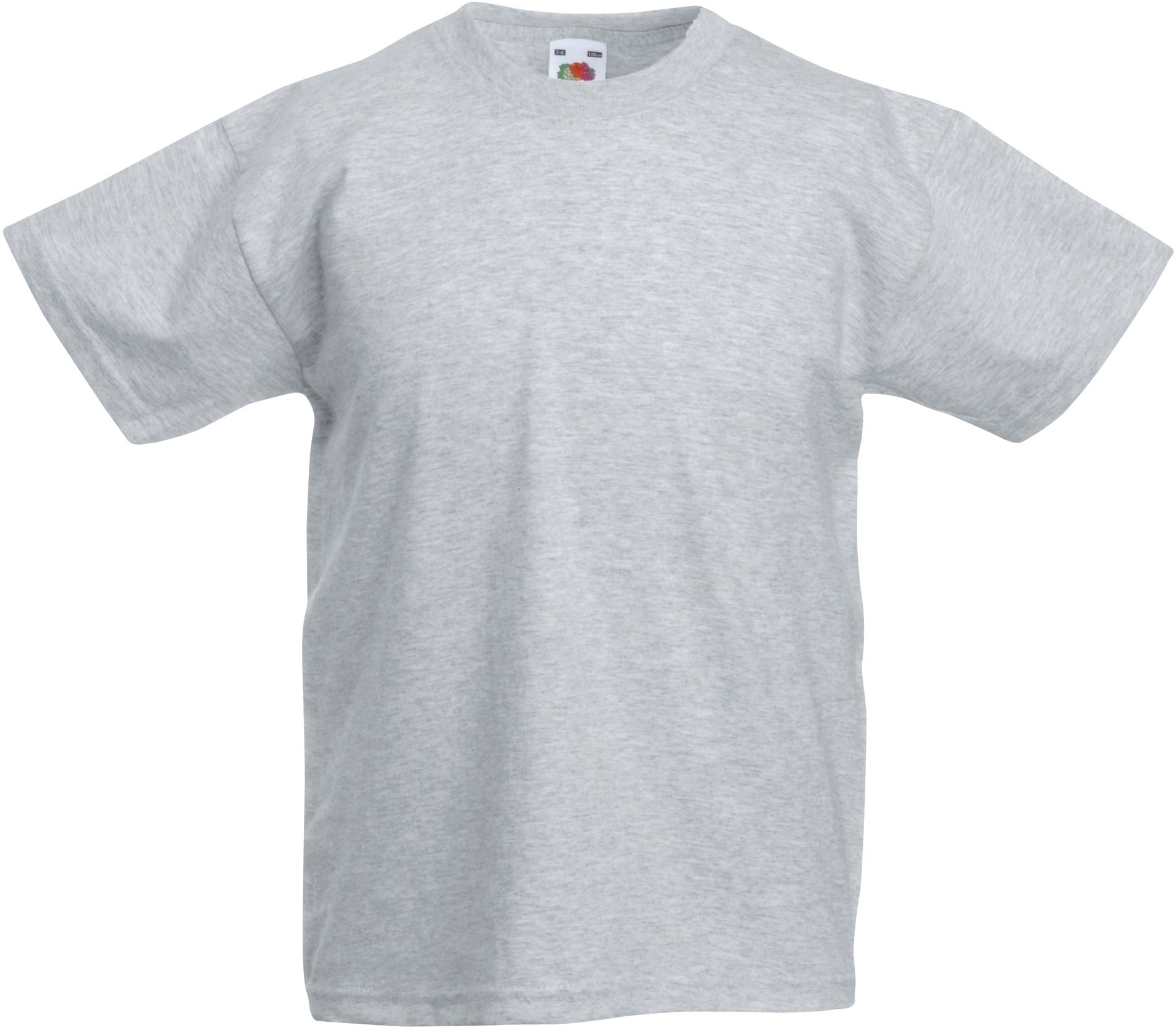 T-SHIRT ENFANT VALUEWEIGHT (61-033-0) Heather Grey Gris, à personnaliser avec le logo de votre club. T-SHIRT ENFANT VALUEWEIGHT (61-033-0) Heather Grey Gris