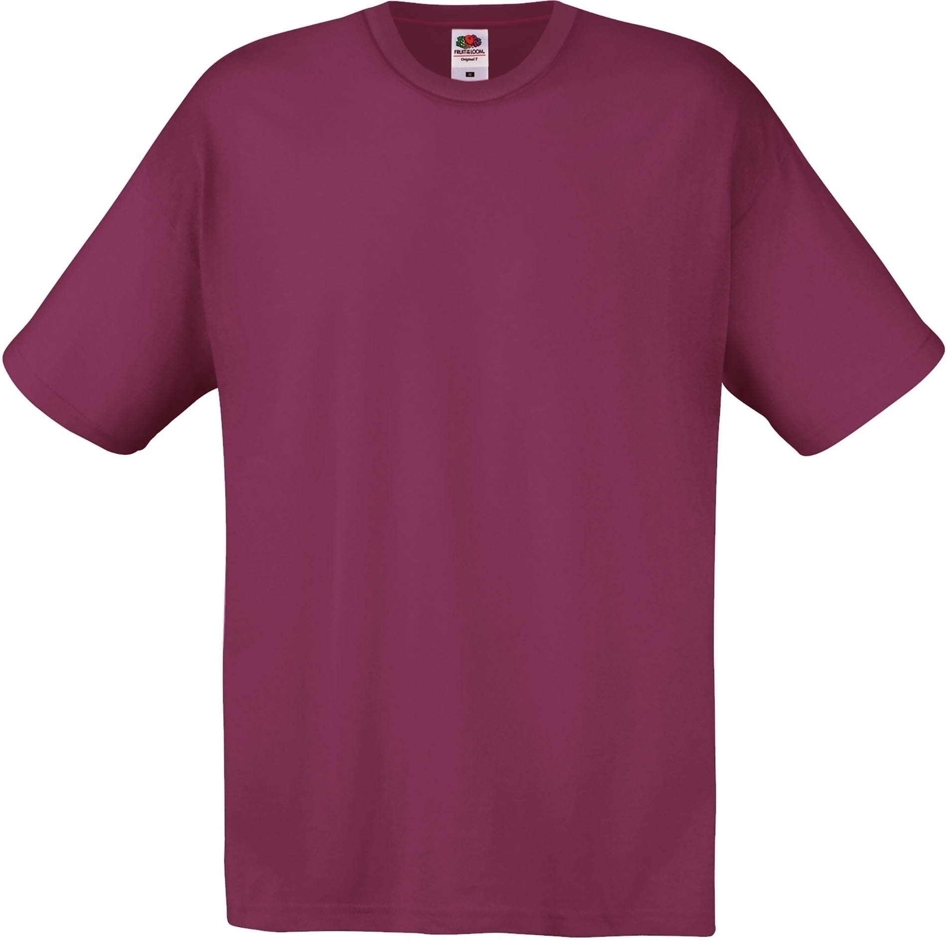 T-shirt Enfant Original-T (61-019-0) Burgundy Bordeaux, à personnaliser avec le logo de votre club. T-shirt Enfant Original-T (61-019-0) Burgundy Bordeaux