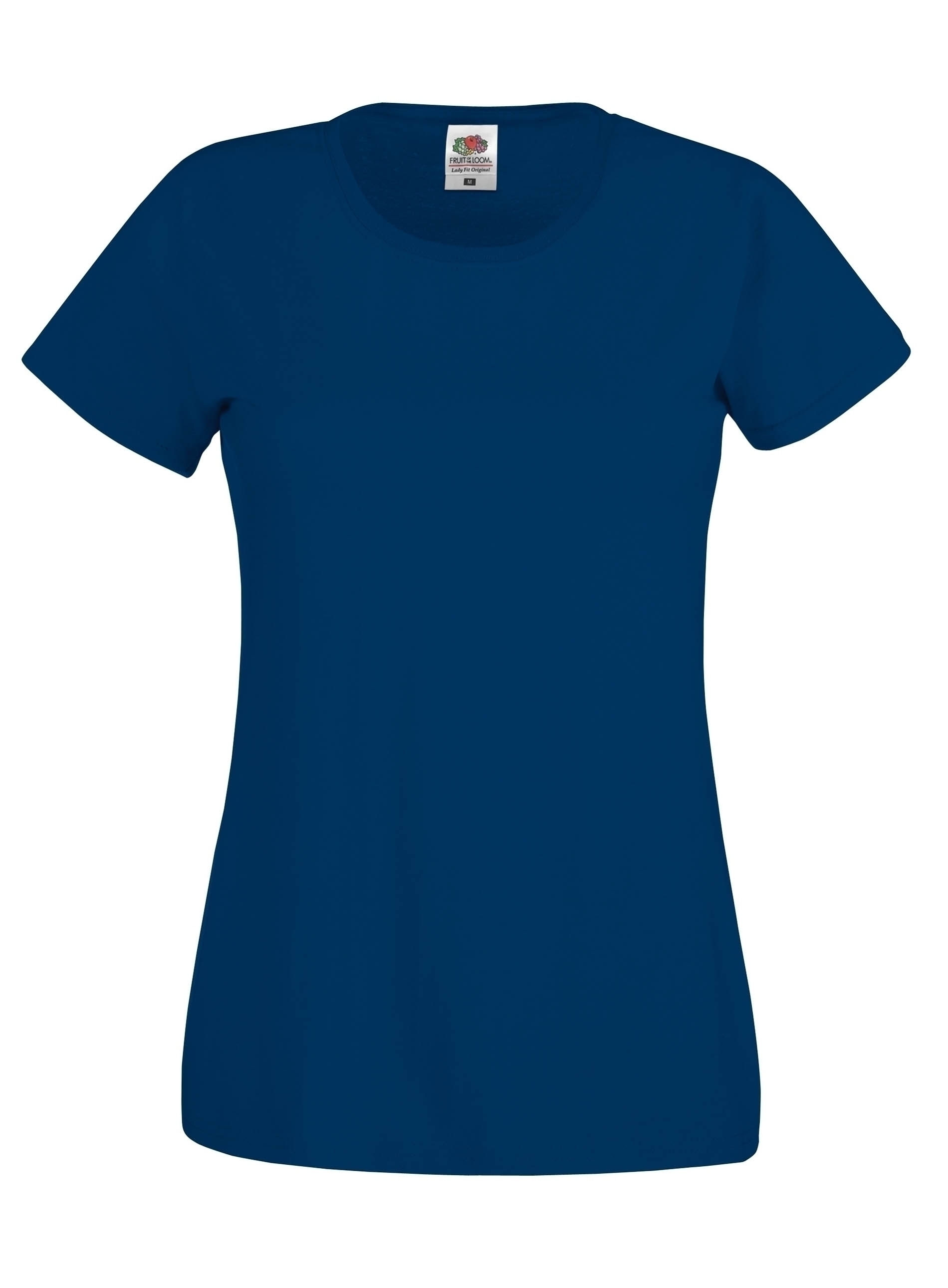 T-shirt Femme Original-T (Full Cut 61-420-0) Navy Bleu, à personnaliser avec le logo de votre club. T-shirt Femme Original-T (Full Cut 61-420-0) Navy Bleu