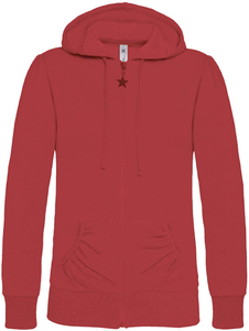 SWEAT-SHIRT FEMME ZIPPÉ CAPUCHE WONDER