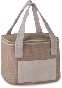 Sac isotherme en jute - petit modèle