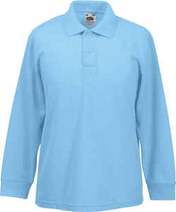 Polo enfant 65/35 manches longues
