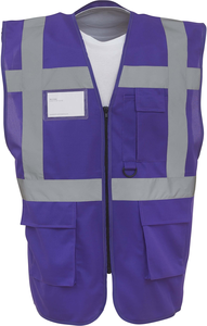 Gilet multifonction haute visibilité