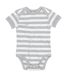 Baby Striped Short Sleeve Bodysuit