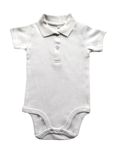 Baby Organic Polo Bodysuit