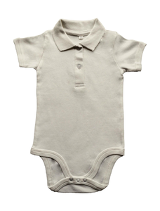 Baby Organic Polo Bodysuit
