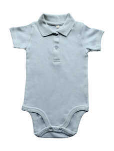 Baby Organic Polo Bodysuit