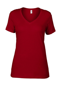 Women`s Featherweight V-Neck Tee