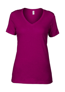 Women`s Featherweight V-Neck Tee