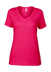 Women`s Featherweight V-Neck Tee