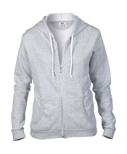Women`s Fashion Full-Zip Hooded Sweat
