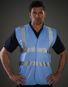 Hi Vis 2 Band & Brace Waistcoat