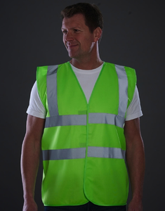 Hi Vis 2 Band & Brace Waistcoat