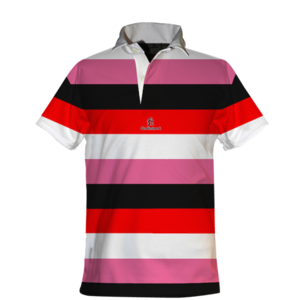 Tenue Rugby Personnalisée - Maillot Manches Courtes - Design Dribbling