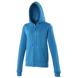 Sweat-shirt zippé university femme