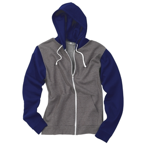 Sweat-shirt à capuche zippé Retro