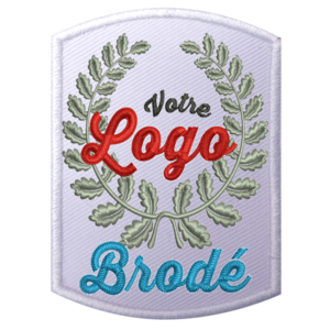 Écusson brodé personnalisé - Patch textile et bande patronymique