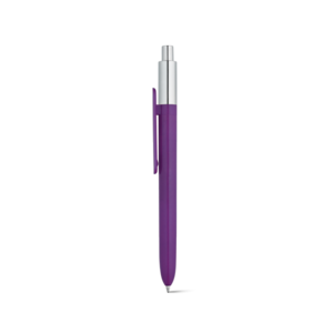 KIWU Chrome. Stylo en ABS avec finition brillante et partie supérieure laquée avec finition chromée.