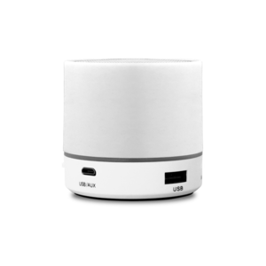 Enceinte avec micro.