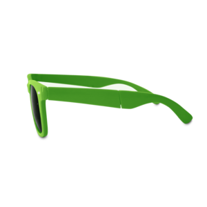 Lunettes de soleil pliables.