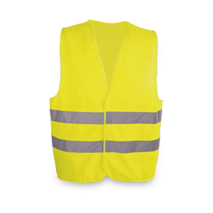 Gilet de sécurité haute visibilité.