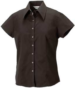 TENCEL LADIES SHIRT _Chemise femme cintrée avec mancherons en tencel®