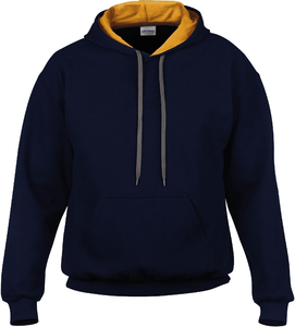 SWEAT-SHIRT CAPUCHE CONSTRASTÉE HEAVY BLEND™