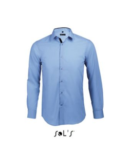 CHEMISE HOMME CINTRÉE MANCHES LONGUES BROKER